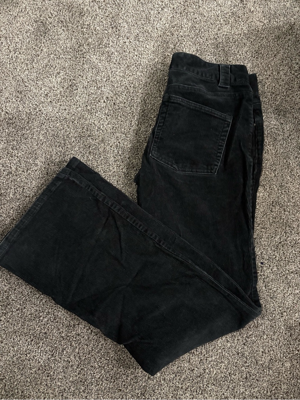 The Limited Black Boot Cut Corduroy Pants